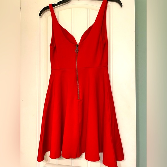 KIMCHI BLUE Heart of the Ocean Fit + Flare Mini dress Urban Outfitters sz XL - Picture 4 of 6